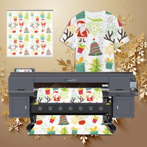1900mm Digital Fabric Sublimation Textile Printer With High Printing Speed