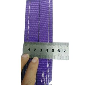 Wholesale Safety Factor 6 to 1 Heavy Duty Polyester Sling Offering Excellent UV Resistance Strap for Heavy Load Lifting and Rigging from china suppliers