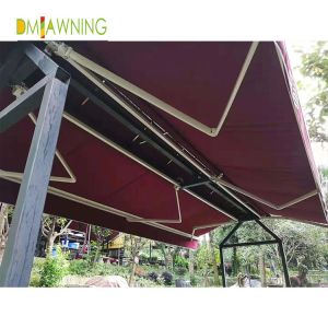 Economic Free Stand Outdoor Waterproof Retractable Awning Double Sided Awnings