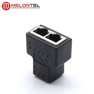 RJ45 LAN Ethernet Inline Cable Coupler MT 5405 Double Port 8 Pin STP Shielding