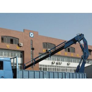 Durable 16 Ton Transporting Articulated Boom Crane , Hydraulic System