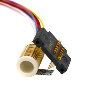 Super Miniature UAVs Separate Slip Ring 100 Rpm 12 Circuits