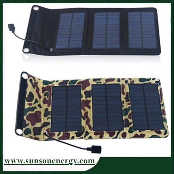 Quality 5w foldable solar panel charger, high quality small power folding solar panel charger for digital devices for sale