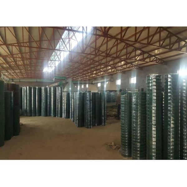 3 / 4 Inch Welded Wire Mesh Rolls , PVC Coated Welded Wire Cloth