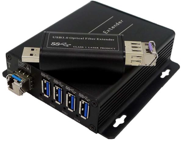 Quality USB 3.0 To Fiber Hub, can split 1 USB3.0 interface to 4 downstream USB3.0 interface for sale