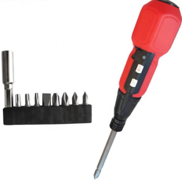 Electric Rechargeable Hand Tools And Tool Box Screwdriver Include Bit Holder