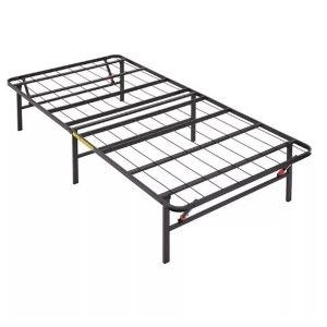 Upgrade Your Sleep Experience with our Modern Steel Platform Bed and Foldable
