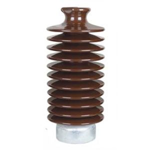 ANSI 57-5S 57-5L Glazed Porcelain Line Post F Neck Insulator
