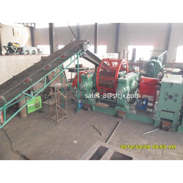 Quality Extrusion and Mixing Options Reclaimed Rubber Machine Customization for sale