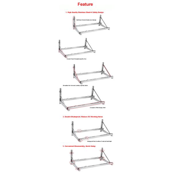 AC air conditioner bracket holder support rack stand wall mounting -wy01