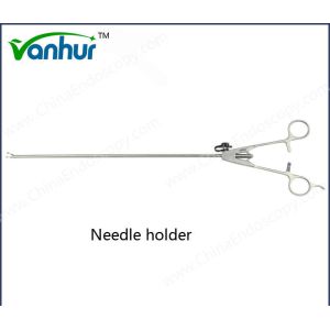 Wholesale Reusable O-Type Handle Surgical Laparoscopic Needle Holder with Customization Options from china suppliers