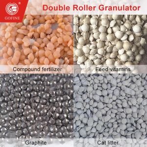 Complete NPK Fertilizer Granulation Production Line With Double Roller Extrusion