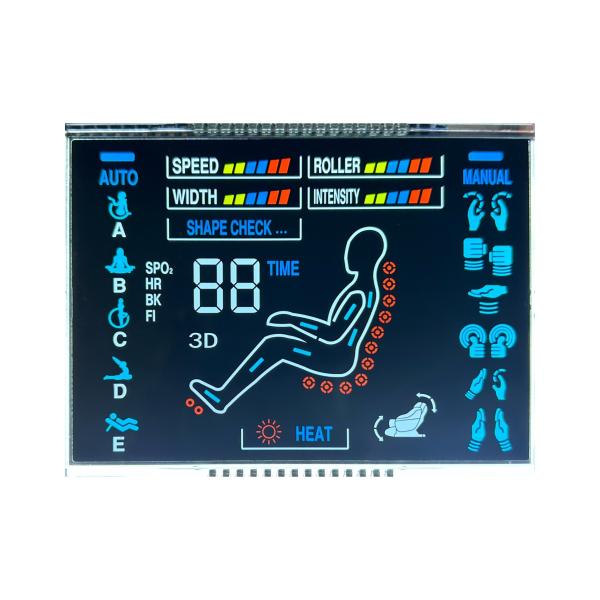 Quality 5.0 V Negative VA LCD Display Segment Code Screen Customizable Massage Device for sale