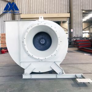 Coupling Driving Carbon Steel 30993m3/H Induced Draft Fan