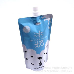 Plastic Gravure Hand Sanitizer Packaging Liquid Stand Up Pouch