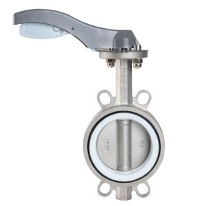 chinese factory wholesaler pn16 Cast Iron Wafer type butterfly valve Electric