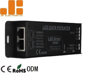 Wholesale Screwless Terminal Power Supply Repeater , PWM Signal Control LED Power Amplifier from china suppliers