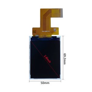 2.8 Inch LCD Display Module 300nits-1000nits Custom TFT Display
