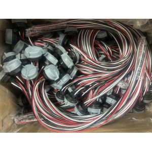 IP66 ZHAGA Receptacle With Protection Cover And Metal Washer Zhaga Socket For