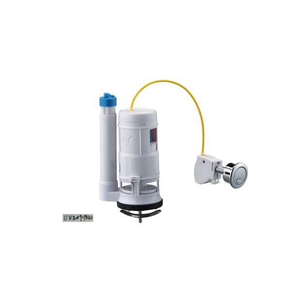 Flush Valve Cable Control With Chrome Plated Push Button Dual Flush From Xiamen