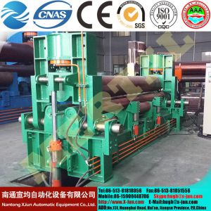 High quality China Supplier 3 rollers hydraulic plate bending machine 25*3100mm