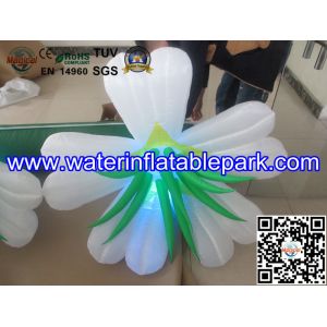 Giant Flower Inflatable Decoration With LED , Inflatable Flower Chain Decoration