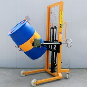 1400mm Steel 55 Gallon Drum Lifter Rotator Loading Equipment