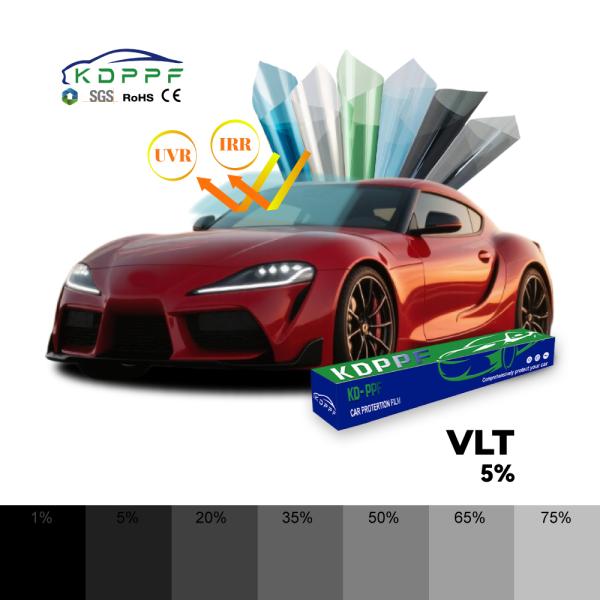 Quality 2mil Thickness Solar Protection Nano Ceramic Car Window Tinting With Privacy And IRR 99% for sale