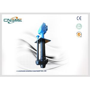 Rubber Lined Slurry Sump Pump Vertical For Corrosive Sludge And Pulp