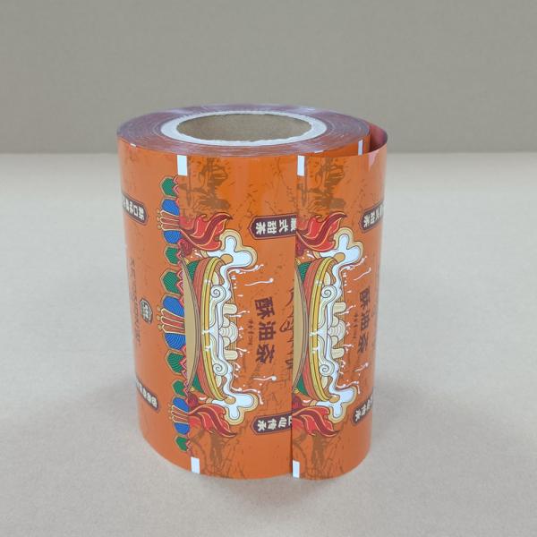 Quality Compliant Food Grade Roll Film Heat Sealable with Custom Printing for sale