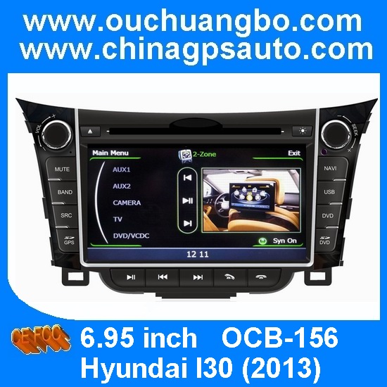 Ouchuangbo S100 Platform DVD Radio Player for Hyundai I30 2013 Wifi GPS Sat Nav Multimedia