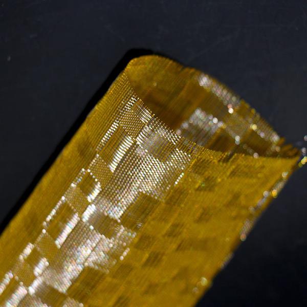 Quality Art Laminated Glass Interlayer Bronze Woven Mesh Pattern Designer for sale