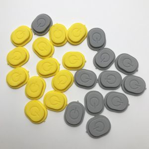Electronic Silicone Buttons Oval Silicone Buttons