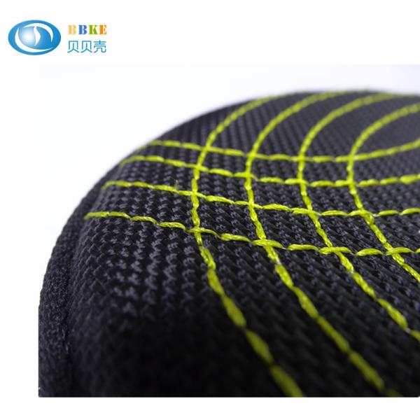 Black EVA Headphone Case Internal Accessory Pocket For USB Cable , Easy Carrying