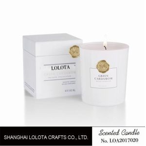 China Home Decor Luxury Scented Candle In Glass Bottle , Fresh And Pleasant Fragrance on sale