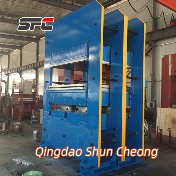 Frame-type Plate Rubber Vulcanizing Press Machine with PLC Control, Customizable Pressure Range, and Electric/Steam/Oil Heating