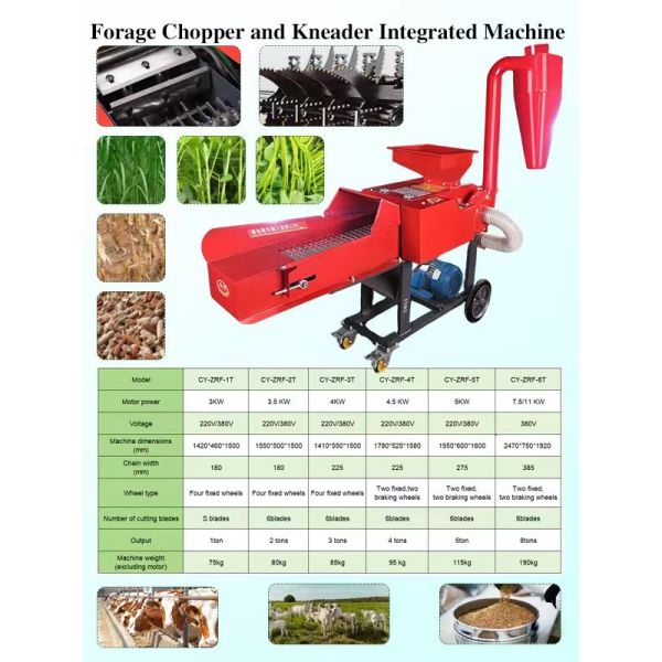 Iron Self Priming Grass Pulping Machine Compact Efficient Feed Processing Equipment