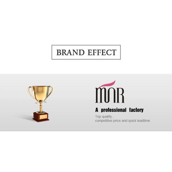 Nylon Hair Concealer Blending Brush With Red Wood Handle And Black Ferrule