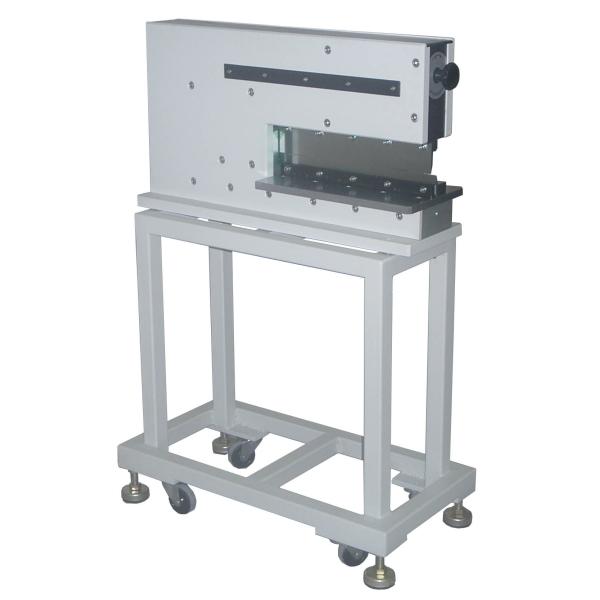 Aluminum Pcb Separator Tool With Ceramic Capacitors, Pneumatically Driven Pcb