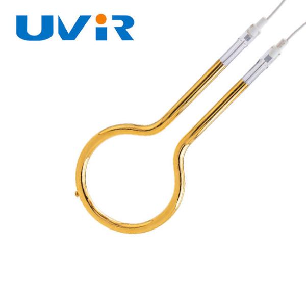 100-7600W Gold Reflector Quartz Ring Infrared Heater Lamp