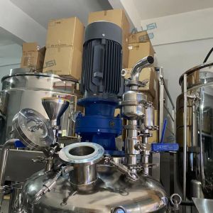 500L Movable Liquid Mixer Tank Customized CE ISO Certification cream ointment