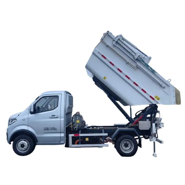 Energy Type Pure Electric Self-Loading Unloading Garbage Truck with Increased