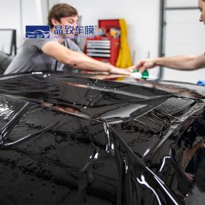 Multipurpose TPH Black Gloss PPF Wrap Infrared Proof Durable