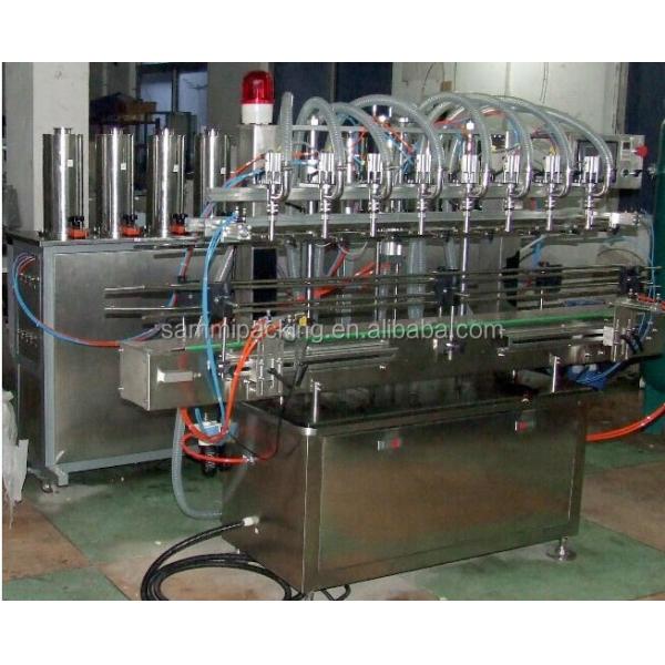Quality Automatic Bottle Filling System With Labeling And Capping Machines for sale