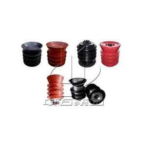 API Standard Rubber Top and bottom cementing plug 4 1/2'' 14.14-20" 9.50-11.60mm