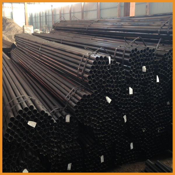 Q195 Black Welded Round Steel Pipe for Furniture pipe