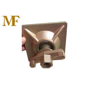 Casted Plate Wing Nut Construction Formwork Accessories 180KN Pull Strength