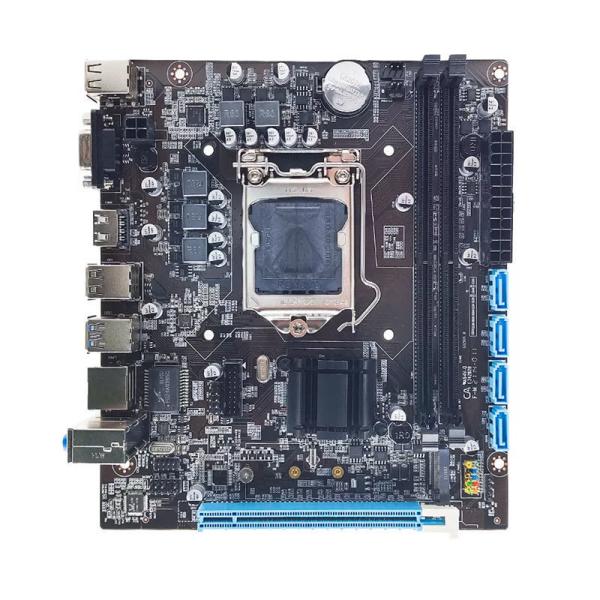 Quality Factory Wholesale H110 PC Motherboard LGA1151 Support i3 i5 i7 cpu Dual DDR3 Desktop Motherboard H110 for sale