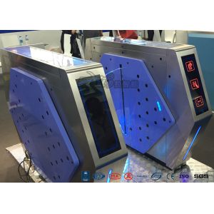 Access Control Automatic Flap Barrier Gate Walk Through Optical Turnstile