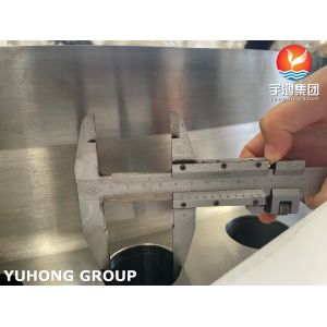 ASTM A105 / A105N Forged Carbon Steel Body Flange Heat Exchanger Component